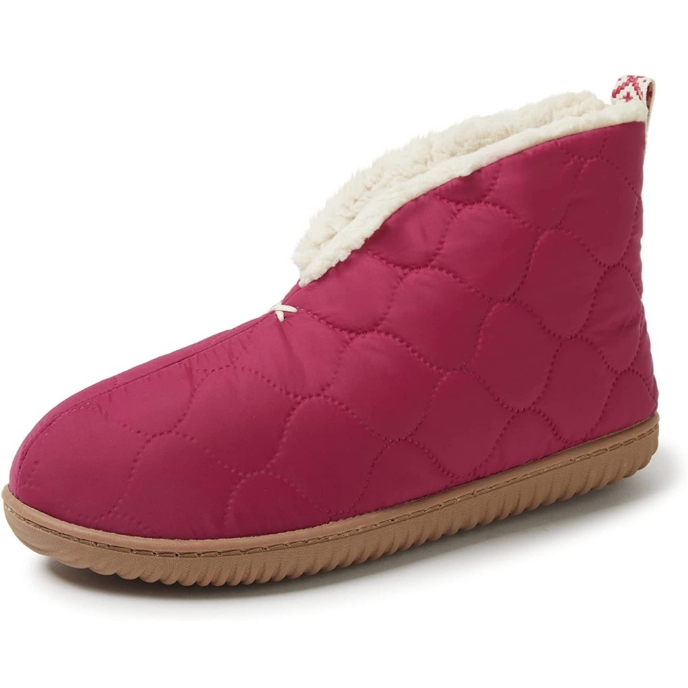 Dearfoams Warm Up Bootie NWT